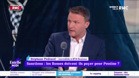 Les Russes victimes de Poutine ? "L’économie russe est isolée du reste du monde" dit Stéphane Pedrazzi.