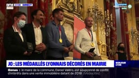 JO: les médaillés lyonnais décorés en mairie