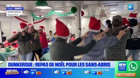 Dunkerque: un repas de Noël pour les sans-abri