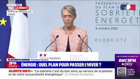 Sobriété énergétique: suivez en direct le discours d'Élisabeth Borne