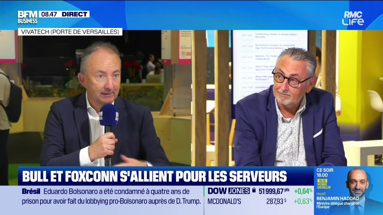 Emmanuel Le Roux (Bull) ve Serge Palaric (Nvidia): Bull ve Foxconn Sunucular İçin Güç Birliği Yapıyor - 17/06