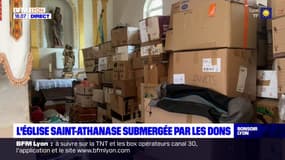 L'Eglise St-Athanase submergée par les dons