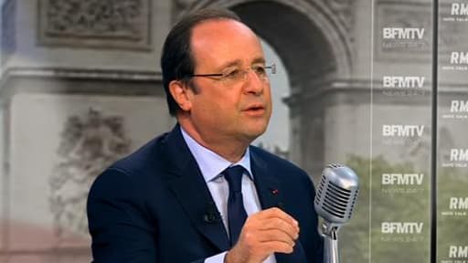 François Hollande a égratigné le patron des patrons.