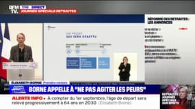 Élisabeth Borne sur les retraites: "Nous sommes prêts à faire encore évoluer notre projet"