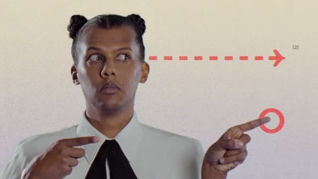 Stromae dans le clip de "Santé"