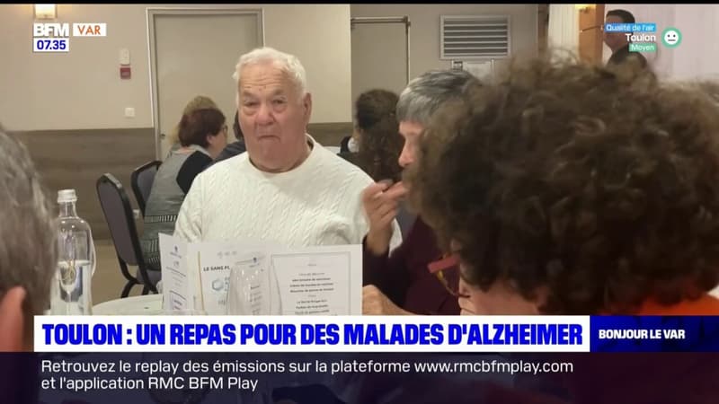 Toulon: des élèves préparent un repas pour les malades d'Alzheimer