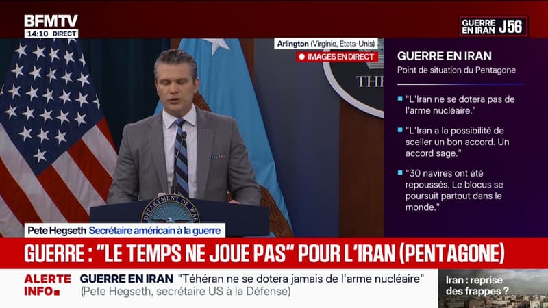 Guerre au Moyen-Orient: "Nous ne comptons pas sur l'Europe", déclare Pete Hegseth