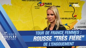 Tour de France Femmes : Rousse "très fière" de l'engouement et du niveau sportif