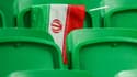 Un drapeau de l'Iran pendant le Mondial 2022 au Qatar