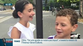 Vacances d'été: "On est sauvés, on travaille plus!" rigolent les enfants