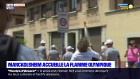 JO 2024: la flamme olympique a été allumée à Marckolsheim