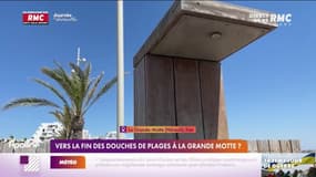 Vers la fin des douches de plages à la Grande Motte ?