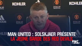 Manchester United : Ole Gunnar Solskjaer présente la jeune garde des Red Devils