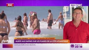 Alerte aux baïnes sur les plages de la côte Atlantique