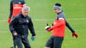Carlo Ancelotti et Zlatan Ibrahimovic