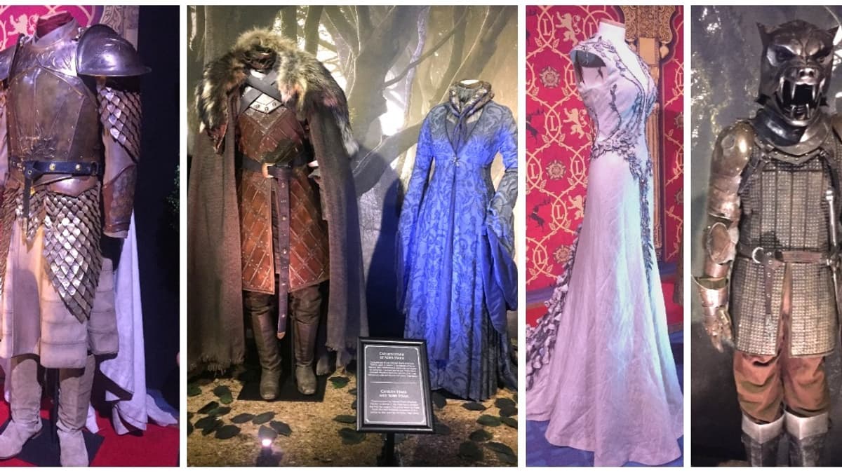 Des costumes de la série Game Of Thrones