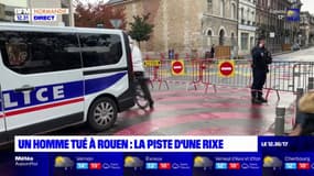 Homme tué à Rouen: la piste d'une rixe