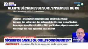 Alpes-Maritimes: le vice-président de la chambre d'agriculture revient sur l'alerte sécheresse dans le département et sur les conséquences