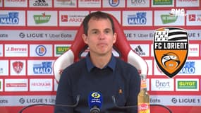 Brest 1-2 Lorient : "Le PSG reste le numéro 1", Le Bris tempère le classement des Merlus