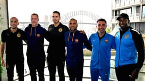 Dani Alves et Xavi