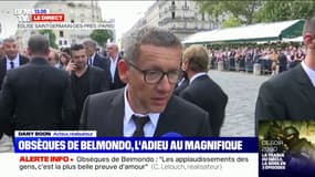 Dany Boon décrit un adieu "très émouvant" à Jean-Paul Belmondo lors de ses obsèques