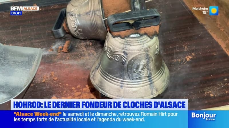 Hohrod: Daniel Higlister est le dernier fondeur de cloches d'Alsace
