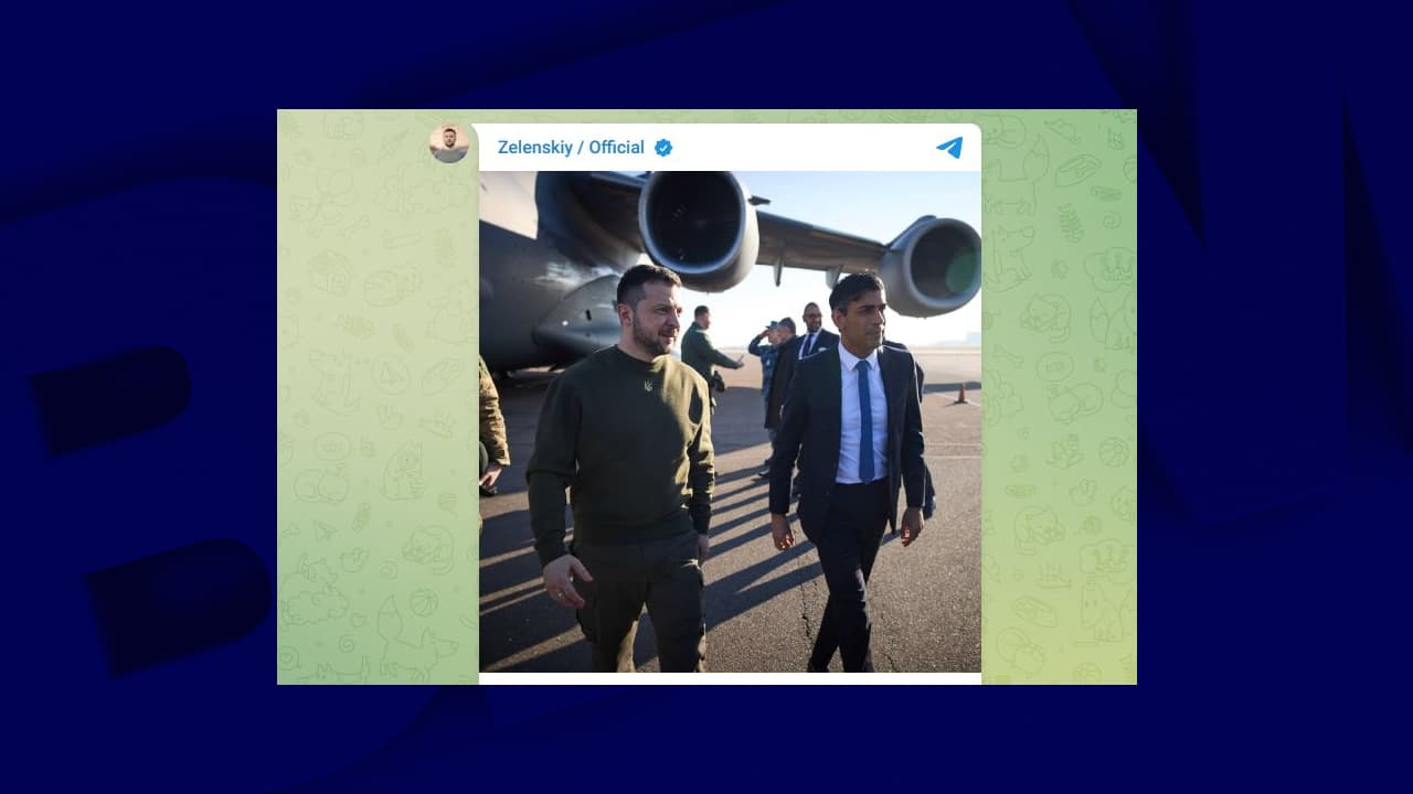 Post Telegram de Volodymyr Zelensky
