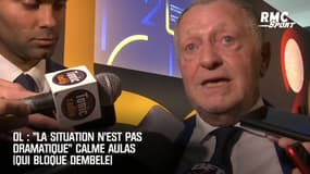 OL : "La situation n'est pas dramatique" calme Aulas (qui bloque Dembele)