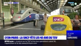 Lyon-Paris : la SNCF fête les 40 ans du TGV