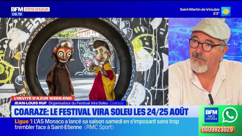 Le festival Vira Soleu à Coaraze se déroule le week-end des 24 et 25 août