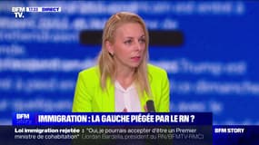 Edwige Diaz (RN) sur le rejet du projet de loi immigration: "Nous sommes très fiers d'avoir réussi à protéger les Français d'un projet de loi qui ne correspondait pas du tout à leurs attentes"