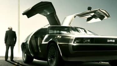 La DMC-12 de Delorean, célèbre pour sa participation à la saga Retour vers le Futur.
