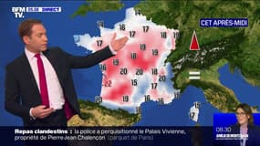 La douceur fait son retour ainsi que la pluie par l'Ouest ce vendredi