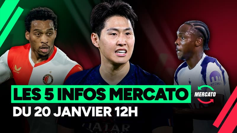 Lee, Timber, Tel... Les 5 infos mercato du 20 janvier à la mi-journée
