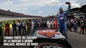 L'image forte du soutien de la Nascar à Bubba Wallace, menacé de mort