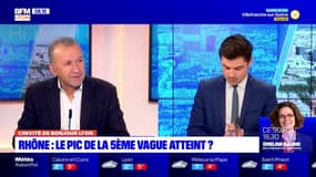 Philippe Vanhems, épidémiologiste: avec Omicron "on arriverait à 70% d'efficacité vaccinale"