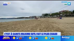 Var: l'été joue les prolongations à Sainte-Maxime, avec un thermomètre atteignant les 27°C 