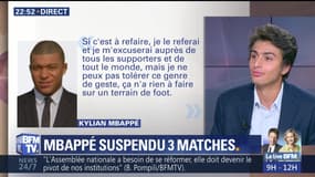 PSG: Mbappé suspendu trois matchs