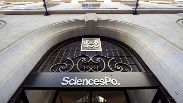 La façade de Sciences Po Paris. - Franck Fife AFP