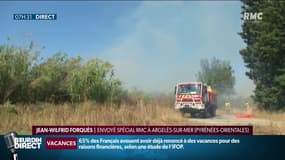 Incendie dans 3 campings d'Argelès sur Mer: une enquête est en cours pour connaitre l'origine du feu