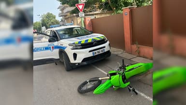 Un mineur interpellé après un rodéo en pleine ville à Manosque en juillet 2024.