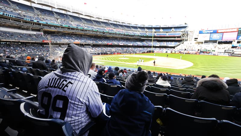 Baseball: le public de retour dans les stades aux Etats-Unis
