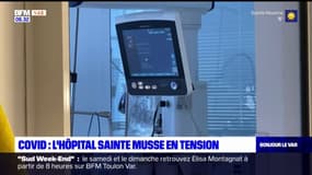 Covid-19: l'hôpital Saint Musse à Toulon en tension