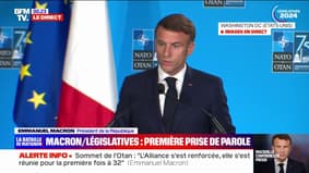 Sommet de l'OTAN: "Le contexte appelle à une gravité particulière", affirme Emmanuel Macron