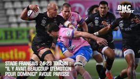 Stade Français 24-23 Toulon : "Il y avait beaucoup d'émotion pour Dominici" avoue Parisse