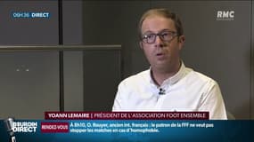 Homophobie dans le football: Noël Le Graët "méprise l'homosexualité" pour Yoann Lemaire de l’association "Foot Ensemble"