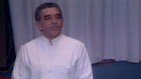Gabriel Garcia Marquez, en 1982, lors de la remise de son prix Nobel.