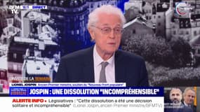 Lionel Jospin, à propos de LFI: "À part quelques exceptions, on ne peut pas mettre en doute leur engagement" républicain