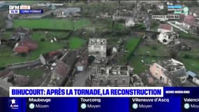 Pas-de-Calais: après la tornade, la reconstruction s'organise à Bihucourt
