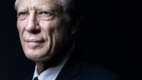 L'ancien Premier ministre Dominique de Villepin, le 4 avril 2025 à Paris